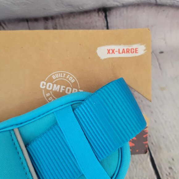 Arcadia Trail Neoprene Harness- Bright Blue - Picture 3 of 7